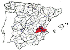 Parachondrostoma (Chondrostoma) arrigonis_mapa.jpg